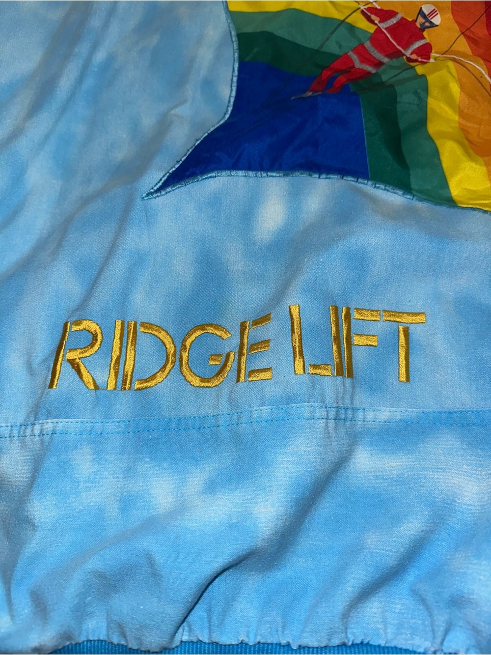 Adidas Kelly Ridge Lift Rainbow Kite Vintage Shirt - Picture 5 of 16